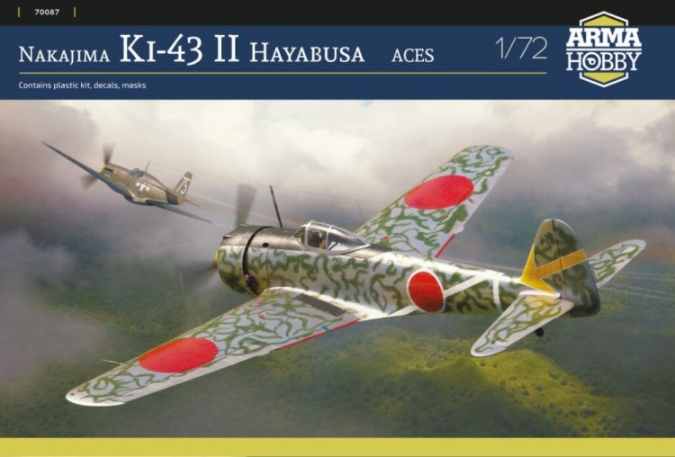 Arma Hobby 70087 Nakajima Ki-43 II Aces (2x camo) 1/72
