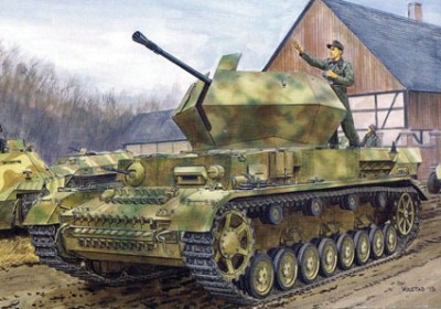 Dragon 6746 3,7см Flak 43 Flakpanzer IV Ostwind 1/35