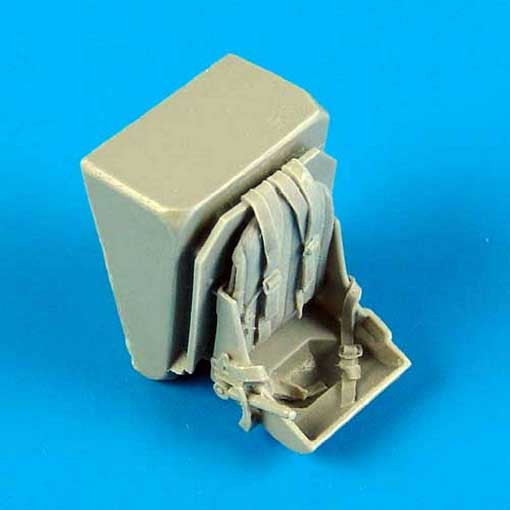 QuickBoost QB48401 Spitfire seat with safety belts 1/48