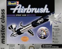 Revell 39109 Airbrush Master Class 360 Bottle/Gravity Feed, Double Action, Fine Head No Scale