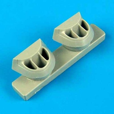QuickBoost QB72198 P-38J Lightning correct air intakes 1/72