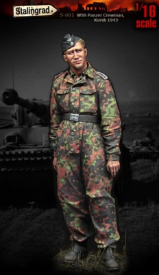 Stalingrad 0601 Немецкий танкист, Курская дуга, 1943 г. 1/16