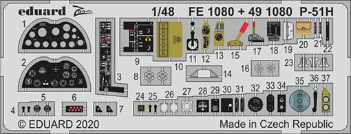 Eduard FE1080 1/48 P-51H (MSVIT)