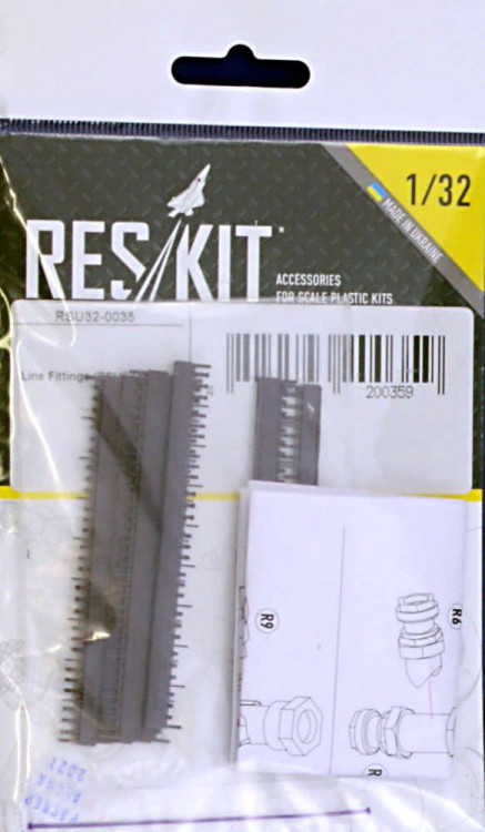 Reskit RSU32-0035 Line Fittings 1/32