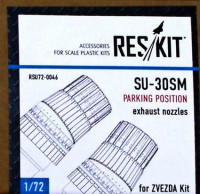 Reskit RSU72-0046 Su-30SM parking position exh.nozzles (ZVE) 1/72
