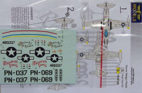 LF Model C72159 Decals P-80A Shooting Star over USA (SWORD) 1/72
