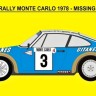 Reji Model 43105 Porsche 911 SC Monte Carlo 1978 GITANES logo 1/43