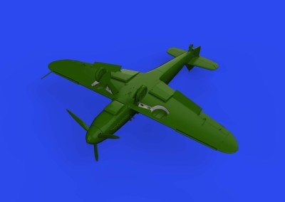 Eduard 672323 BRASSIN Bf 109F/G wheel bays angular (EDU) 1/72