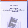 QuickBoost QB32231 MiG-23BN remove before flight covers (TRUMP) 1/32