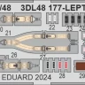 Eduard 3DL48177 P-51B/C SPACE (EDU) 1/48