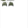 Star Decals 35-C1009 Lebanese Tanks & AFVs #2. AMX-13. Lebanese Army and militias 1/35