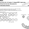 New Ware NWA-M1211 Mask B737-800, C-40A, P-8A, E-7A SMALL (BPK) 1/72
