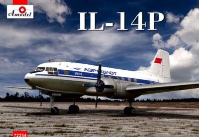 Amodel 72254 Ил-14П 1/72
