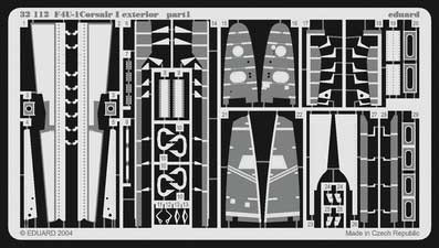 Eduard 32112 F4U-1 exterior TRU