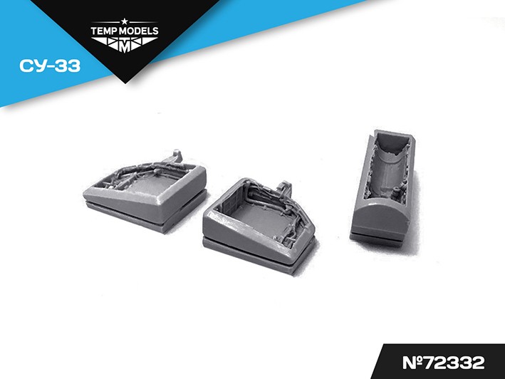 Temp Models 72332 Ниши шасси Су-33 Hasegawa 1/72