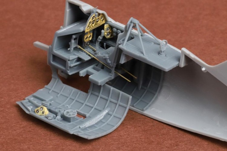 Sbs Model 72096 Brewster B-239 Cockpit interior (HAS/H.2000) 1/72