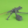 Master (Pl) G35064 Browning M2HB 12,7mm - MG on M3 tripod WWII 1/35