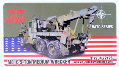 Armada Hobby N72126 M816 5-ton Medium Wrecker (resin kit w/ PE) 1/72