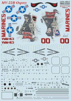 Print Scale C48213 MV-22B Osprey - Part 1 (wet decal) 1/48