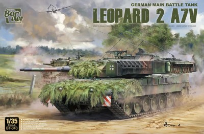 Border Model BT-040 Немецкий основной боевой танк «LEAPORD 2A7V» 1/35