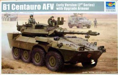 Trumpeter 01564 Итальянская САУ В1 Centauro (ранняя с навесной броней) 1/35