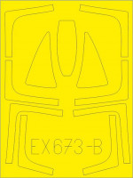 Eduard EX673 Mask 1/48 F-14D TFace (AMK)