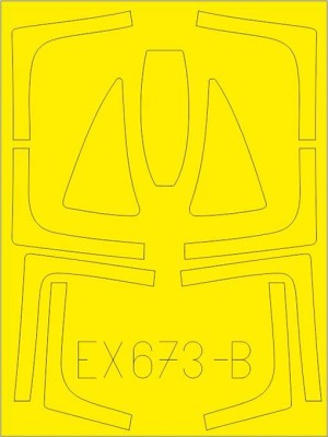 Eduard EX673 Mask 1/48 F-14D TFace (AMK)