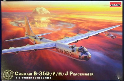 Roden 14437 Convair B-36D/F/H/J Peacemaker (4x camo) 1/144