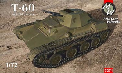 Military Wheels MW7271 ЗСУ на базе Т-60 1:72
