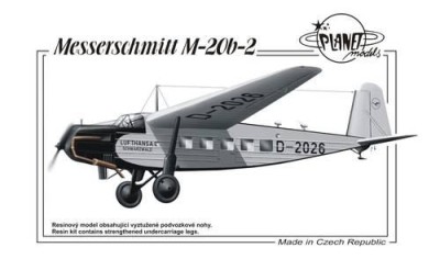 Planet Models PLT196 Messerschmitt M-20 b-2 1/72