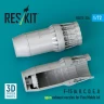 Reskit U72234 F-15 A,B,C,D,E,J open exh.nozzles (FINEM) 1/72