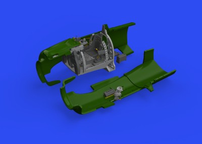 Eduard 648692 BRASSIN A6M2 Zero Model 21 cockpit PRINT 1/48