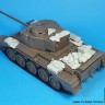 Black Dog T35280 British cruiser tank A 34 Comet accessories set (designed to be used with Tamiya kits) 1/35