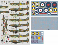 Dk Decals 32025 Spitfire Mk.I/II Aces (8x camo) 1/32
