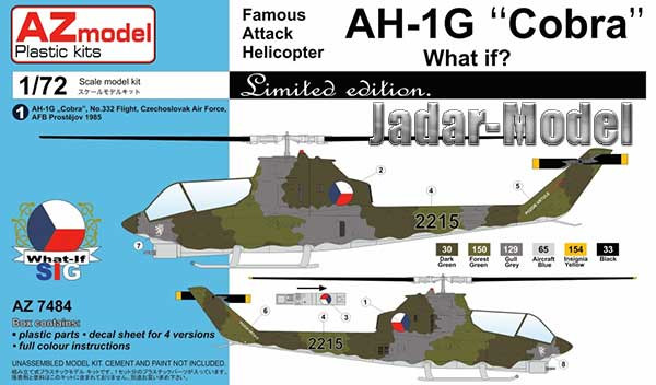 AZ Model 74084 AH-1G late Cobra What If? 1/72