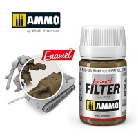 Ammo Mig 1504 Фильтр Коричневый для пустынно-желтого
