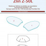 Peewit M48015 1/48 Canopy mask Zlin Z-50L (KP)