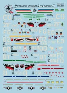 Print Scale 72-029 F-4 Phantom II во Вьетнамской войне 1/72