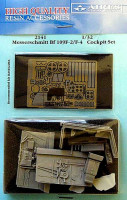 Aires 2141 Bf 109F-2/F-4 cockpit set 1/32