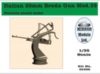 Mirror models 35300 Italian 20mm Breda Gun Mod.39 (2 guns) 1/35