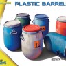 Miniart 24004 Plastic Barrels 100L (6 pcs.) 1/24
