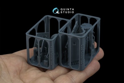 Quinta studio QT48082 Двигательный отсек для Ка-52/Ка-52М, правый (Звезда/Quinta Models) 1/48