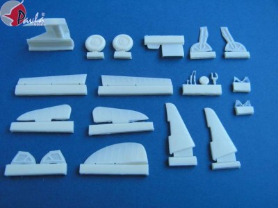 Pavla Models U48-10 Upgrade set Yak-7 for ICM 1:48
