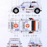 Reji Model 331 Metro 6R4 Clarion team Europe RAC Rallye 1986 1/24