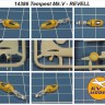 KV Models 14386 Tempest MK.V (REVELL #4038, #H-1016, #04915) + маски на диски и колеса REVELL GB 1/144