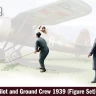 IBG 32006 Polish Pilot and Ground Crew 1939 (3 fig.) 1/32
