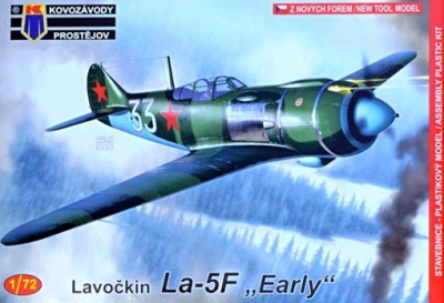 Kovozavody Prostejov 72174 Lavochkin La-5F 'Early' (3x camo) 1/72