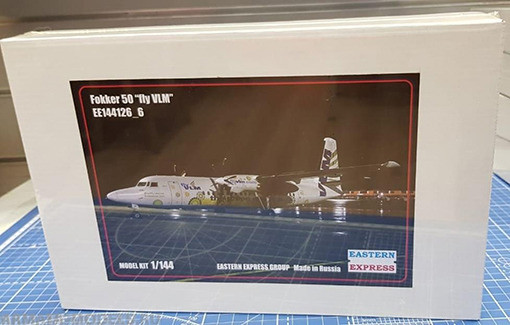 Восточный Экспресс 144126_6 Fokker F-50 FLY VLM ( Limited Edition ) 1/144