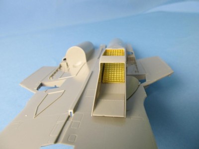 Metallic Details MD4851 Sukhoi Su-33 Air intake grilles (designed to be used with Kinetic Model kits) 1/48