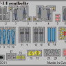 Eduard 49575 1/48 Фототравление для F-14 seatbelts